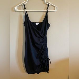 Black mini dress